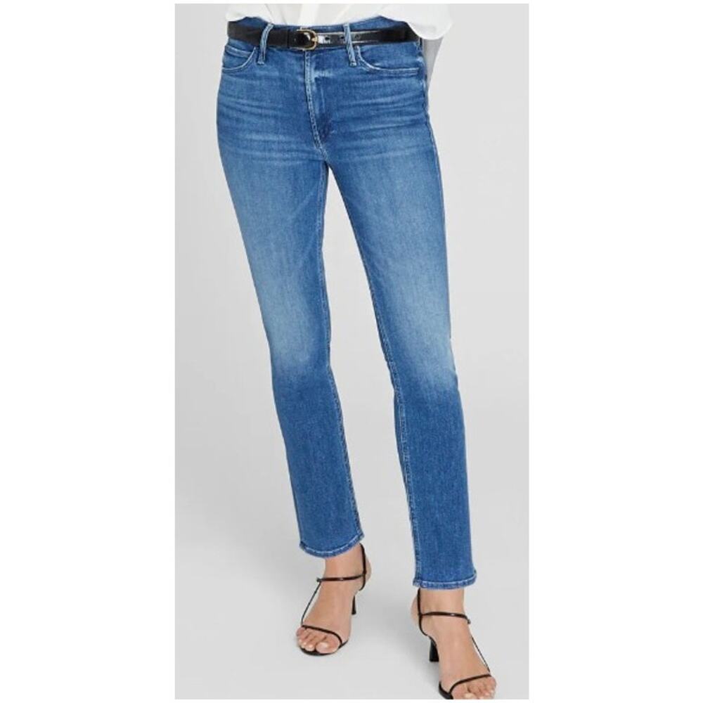 MOTHER Blue Ankle & Cropped Jeans